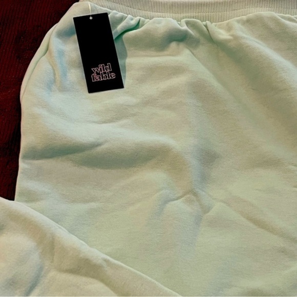 Plus Size Mint Sweatpants - Picture 3 of 3